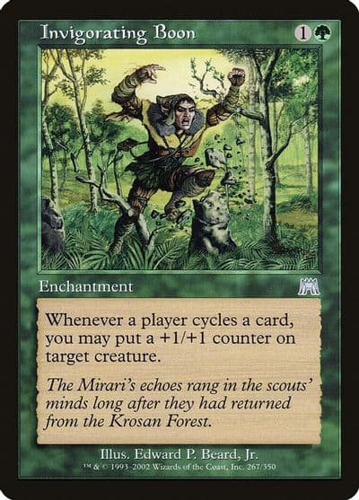Invigorating Boon Onslaught Magic card