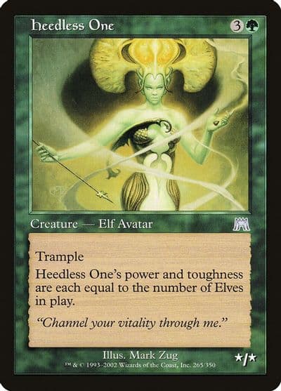Heedless One Onslaught Magic card