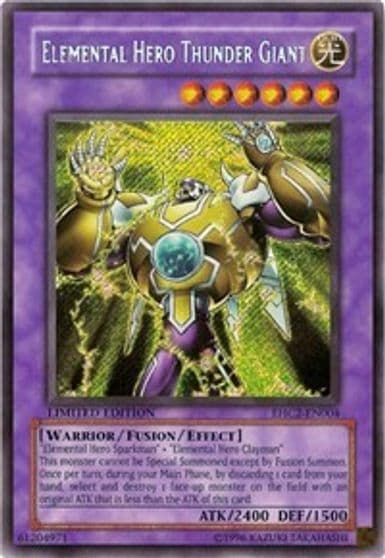 Elemental HERO Thunder Giant Elemental Hero Collection 2 Yu-Gi-Oh! card