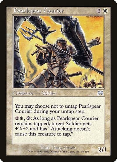 Pearlspear Courier Onslaught Magic card