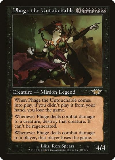 Phage the Untouchable Legions Magic card
