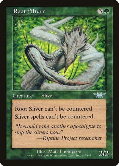 Root Sliver Legions Magic card