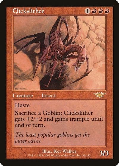 Clickslither Legions Magic card