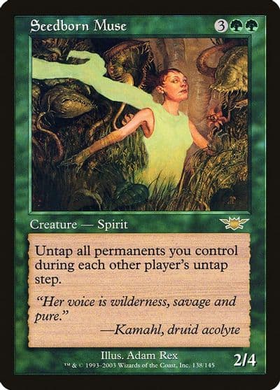 Seedborn Muse Legions Magic card