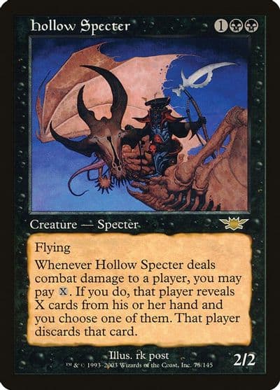 Hollow Specter Legions Magic card