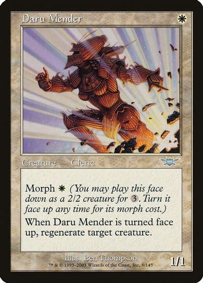 Daru Mender Legions Magic card