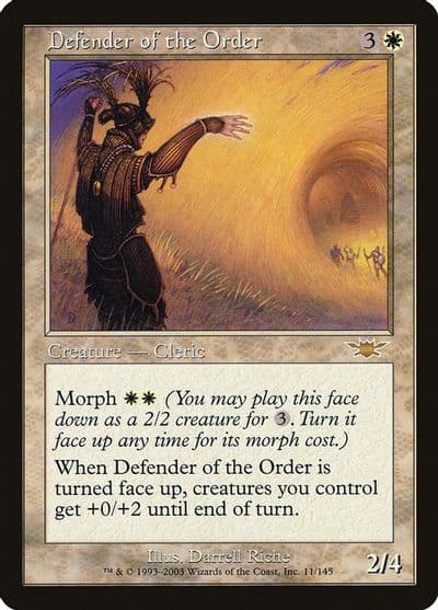 Defender of the Order Legions Magic card