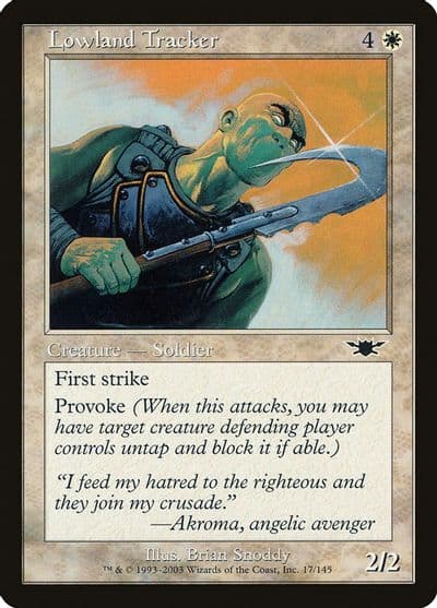 Lowland Tracker Legions Magic card