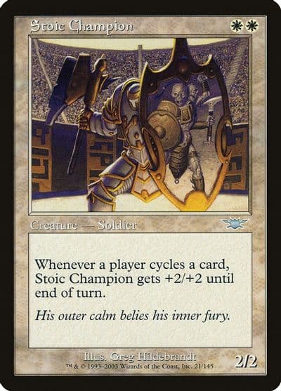 Stoic Champion Legions Magic card