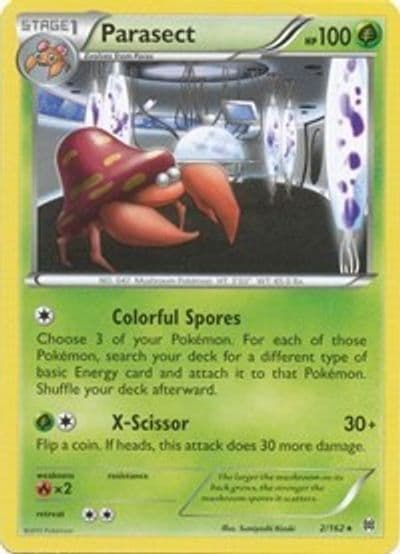 Parasect XY - BREAKthrough Pokemon card