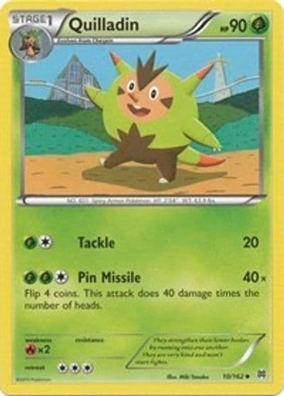 Quilladin XY - BREAKthrough Pokemon card