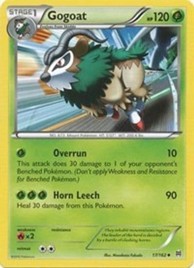 Gogoat XY - BREAKthrough Pokemon card