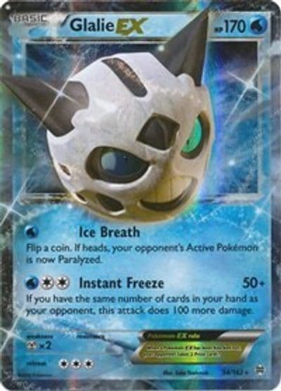 Glalie EX XY - BREAKthrough Pokemon card