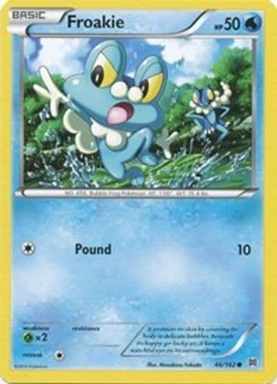 Froakie XY - BREAKthrough Pokemon card