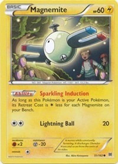 Magnemite (51) XY - BREAKthrough Pokemon card