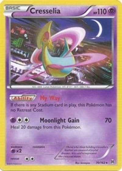Cresselia XY - BREAKthrough Pokemon card