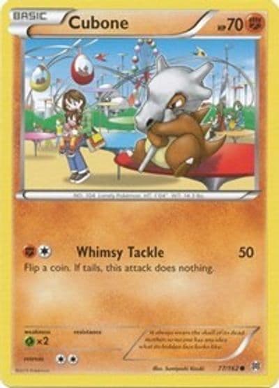 Cubone XY - BREAKthrough Pokemon card