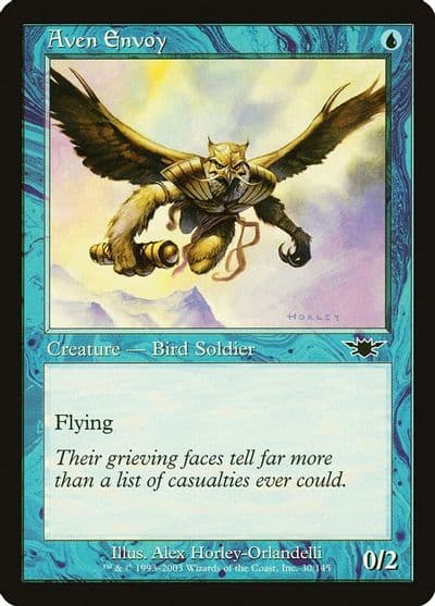 Aven Envoy Legions Magic card
