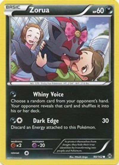 Zorua (90) XY - BREAKthrough Pokemon card