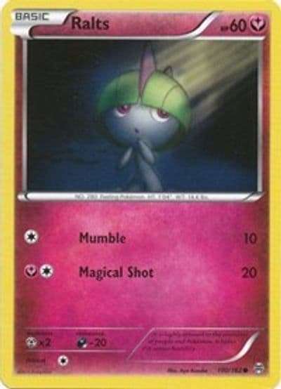 Ralts (100) XY - BREAKthrough Pokemon card