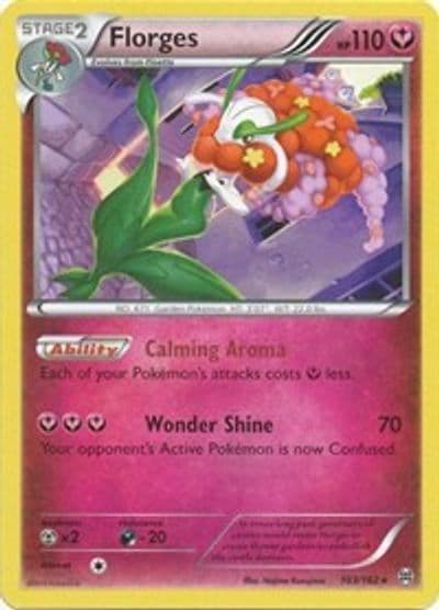 Florges XY - BREAKthrough Pokemon card
