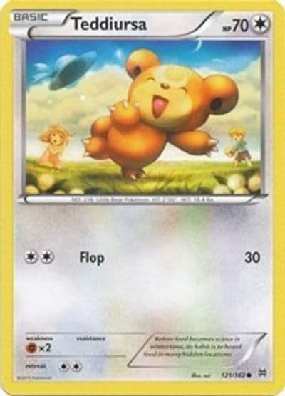 Teddiursa XY - BREAKthrough Pokemon card