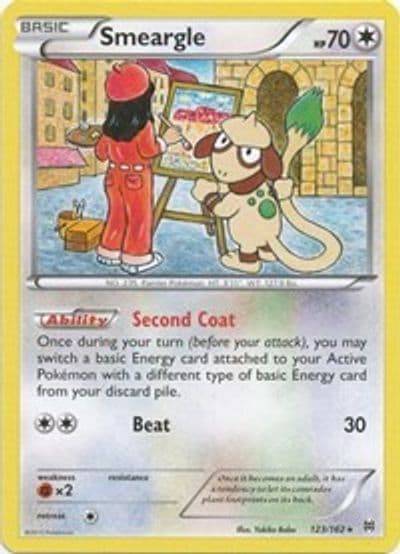 Smeargle XY - BREAKthrough Pokemon card