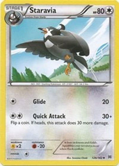 Staravia XY - BREAKthrough Pokemon card