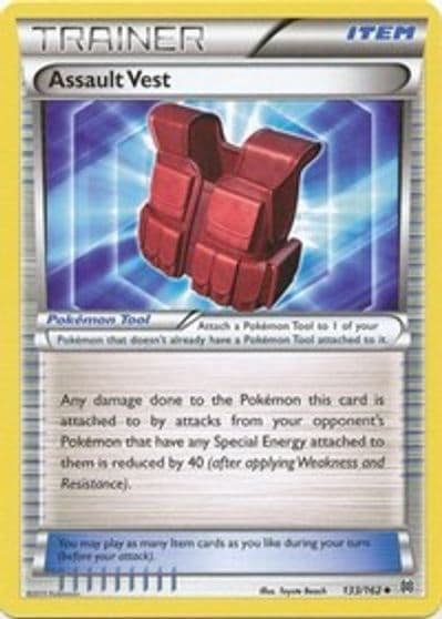 Assault Vest XY - BREAKthrough Pokemon card