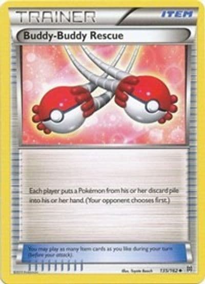 Buddy-Buddy Rescue XY - BREAKthrough Pokemon card