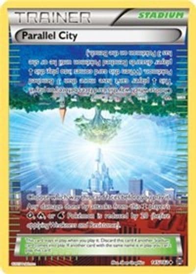 Parallel City XY - BREAKthrough Pokemon card