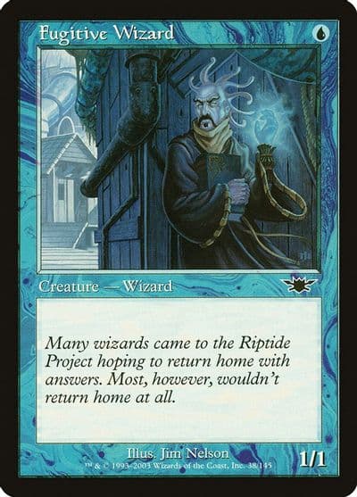 Fugitive Wizard Legions Magic card