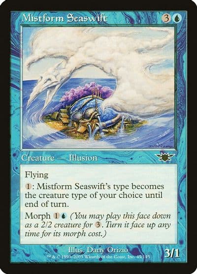 Mistform Seaswift Legions Magic card