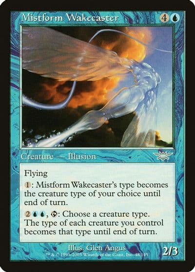 Mistform Wakecaster Legions Magic card