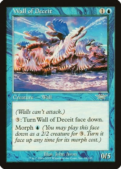 Wall of Deceit Legions Magic card