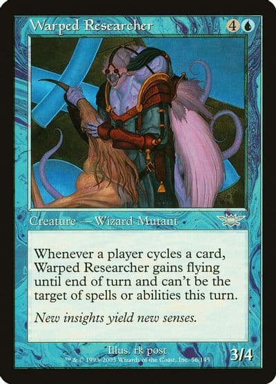 Warped Researcher Legions Magic card
