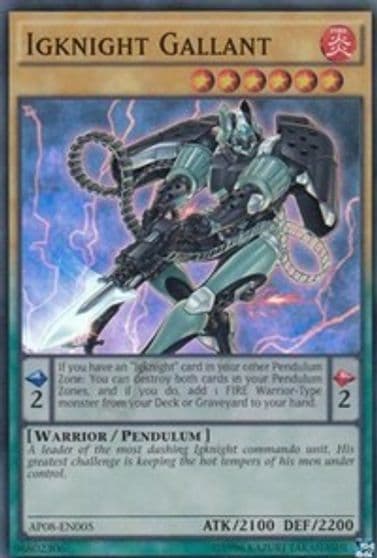 Igknight Gallant Astral Pack 8 Yu-Gi-Oh! card