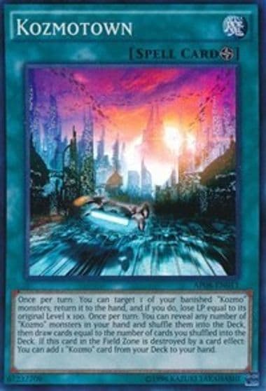 Kozmotown Astral Pack 8 Yu-Gi-Oh! card