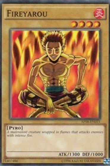 Fireyarou Astral Pack 8 Yu-Gi-Oh! card