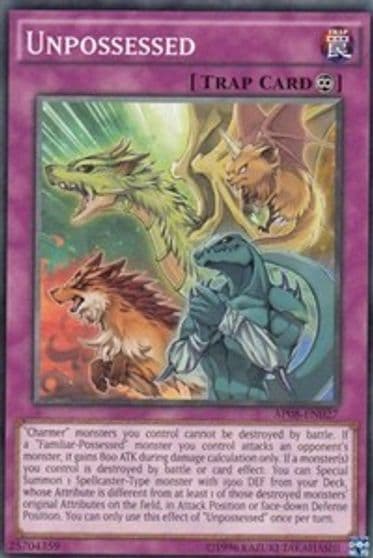 Unpossessed Astral Pack 8 Yu-Gi-Oh! card