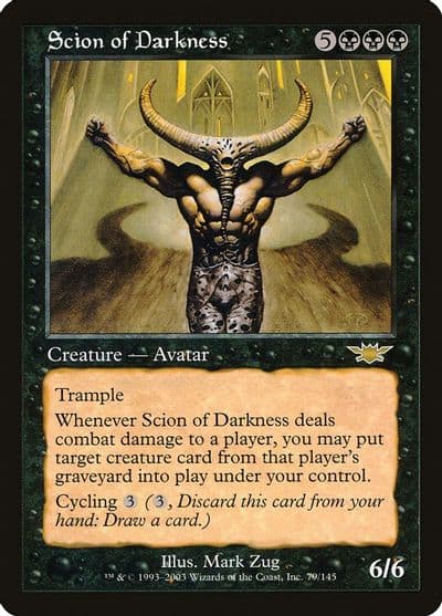 Scion of Darkness Legions Magic card