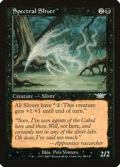 Spectral Sliver Legions Magic card