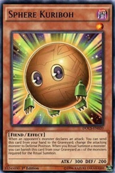 Sphere Kuriboh Dimension of Chaos Yu-Gi-Oh! card