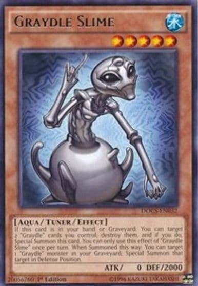 Graydle Slime Dimension of Chaos Yu-Gi-Oh! card