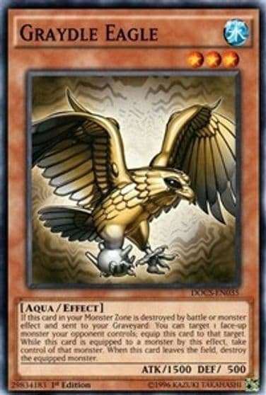 Graydle Eagle Dimension of Chaos Yu-Gi-Oh! card