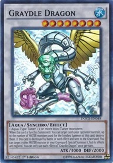 Graydle Dragon Dimension of Chaos Yu-Gi-Oh! card