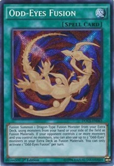 Odd Eyes Fusion Dimension of Chaos Yu-Gi-Oh! card