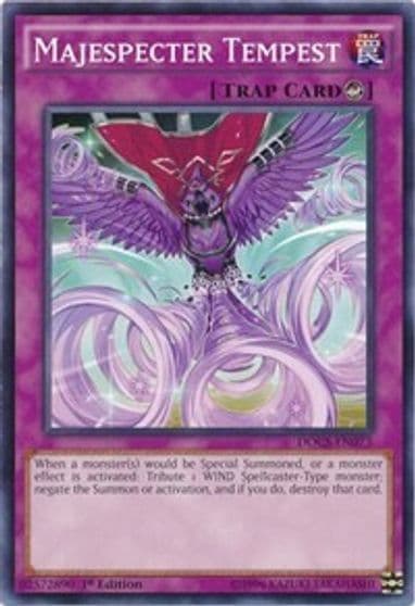 Majespecter Tempest Dimension of Chaos Yu-Gi-Oh! card