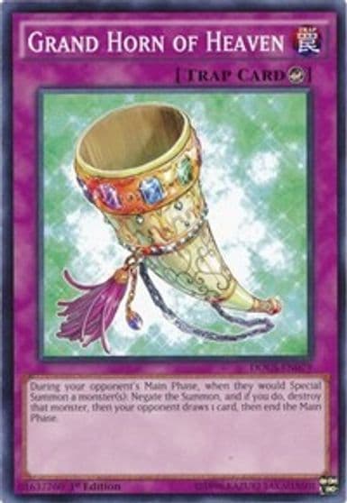 Grand Horn of Heaven Dimension of Chaos Yu-Gi-Oh! card