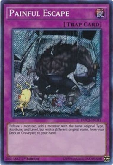 Painful Escape Dimension of Chaos Yu-Gi-Oh! card
